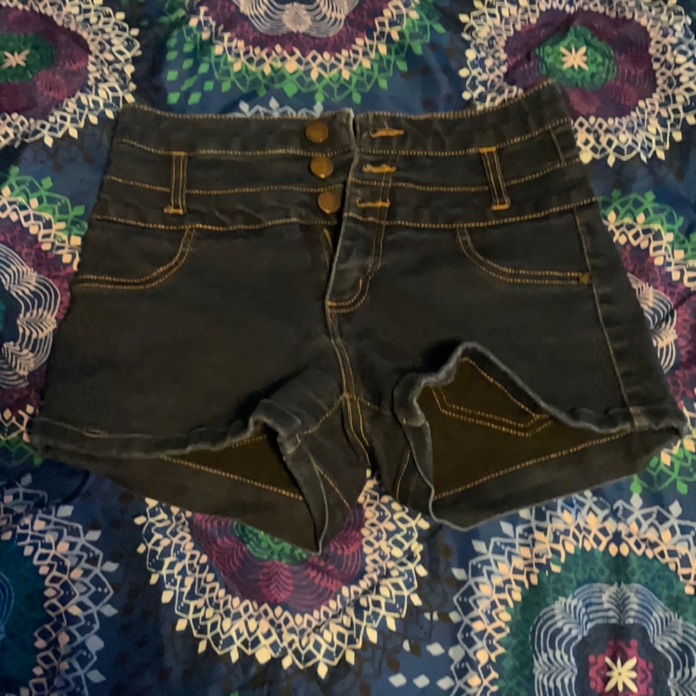 High Waisted Jean Shorts